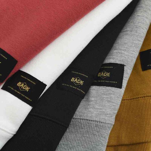 2021new style spring and autumn pullover thick loose round neck plush long sleeve simple trend men's sweater, Black
2021new style spring and autumn pullover thick loose round neck plush long sleeve simple trend men's sweater, Black