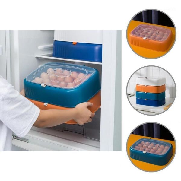 storage bottles & jars space-saving plastic large capacity stackable egg box household supplies
storage bottles & jars space-saving plastic large capacity stackable egg box household supplies