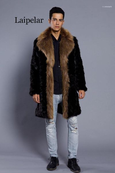 men's fur & faux laipelar luxury coat jackets long england style warmed winter coats chic handsome boy's outwear1, Black
men's fur & faux laipelar luxury coat jackets long england style warmed winter coats chic handsome boy's outwear1, Black