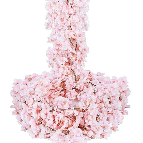 decorative flowers & wreaths 2pcs 144 1.8m artificial cherry blossom vines garland fake plant hanging wall flower decor wedding home room ch
decorative flowers & wreaths 2pcs 144 1.8m artificial cherry blossom vines garland fake plant hanging wall flower decor wedding home room ch
