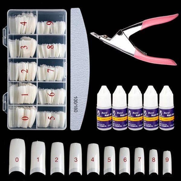 nail art kits 1 set 500pcs french half cover false nails tips acrylic fake manicure sets style artificial kit for tools
nail art kits 1 set 500pcs french half cover false nails tips acrylic fake manicure sets style artificial kit for tools