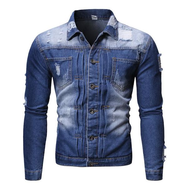 men's jackets kimsere fashion mens ripped jean with holes hi street destroyed denim trucker outerwear distressed clothing, Black;brown
men's jackets kimsere fashion mens ripped jean with holes hi street destroyed denim trucker outerwear distressed clothing, Black;brown