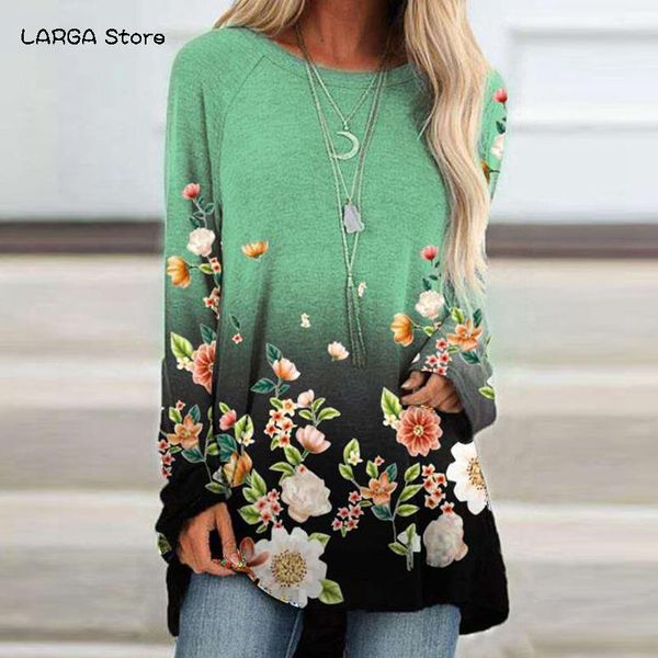 shirts women print shirt o neck loose pullover casual long sleeve t ladies graphic women's t-shirt, White
shirts women print shirt o neck loose pullover casual long sleeve t ladies graphic women's t-shirt, White