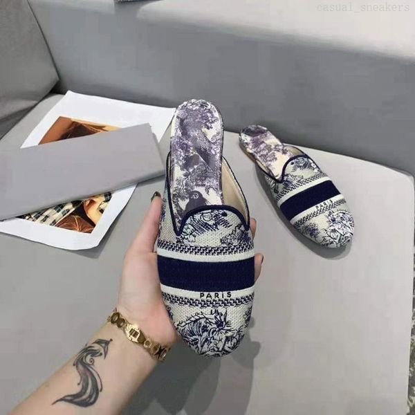 women off mule multicolor lights embroidered cotton slippers flat canvas slides womens fashion embroidery sandals casual flip flops lady mul, Black
women off mule multicolor lights embroidered cotton slippers flat canvas slides womens fashion embroidery sandals casual flip flops lady mul, Black