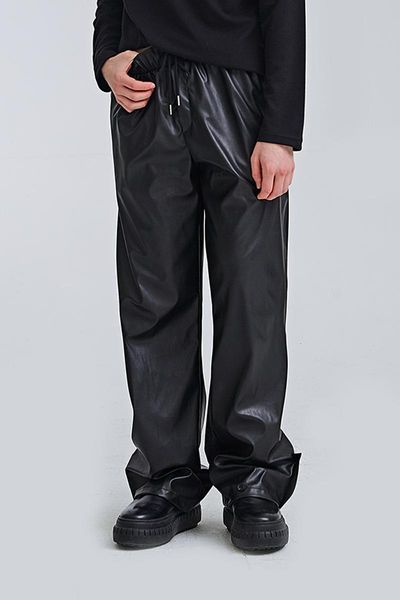 men's pants retro versatile pu black leather straight elastic waist loose casual large fashionable
men's pants retro versatile pu black leather straight elastic waist loose casual large fashionable