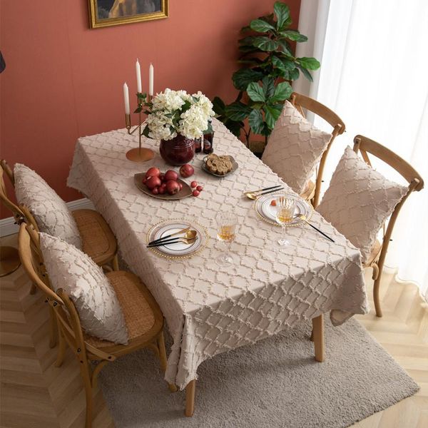 table cloth beige boho tablecloth tufted handmade woven cover manteles de mesa wedding coffee dining living room decor
table cloth beige boho tablecloth tufted handmade woven cover manteles de mesa wedding coffee dining living room decor