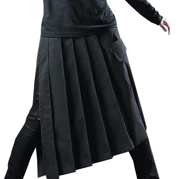 men's pants black gothic skirt man's casual chic cosutmes show program dance ins. dark metal cosplay harajuku wrap
men's pants black gothic skirt man's casual chic cosutmes show program dance ins. dark metal cosplay harajuku wrap