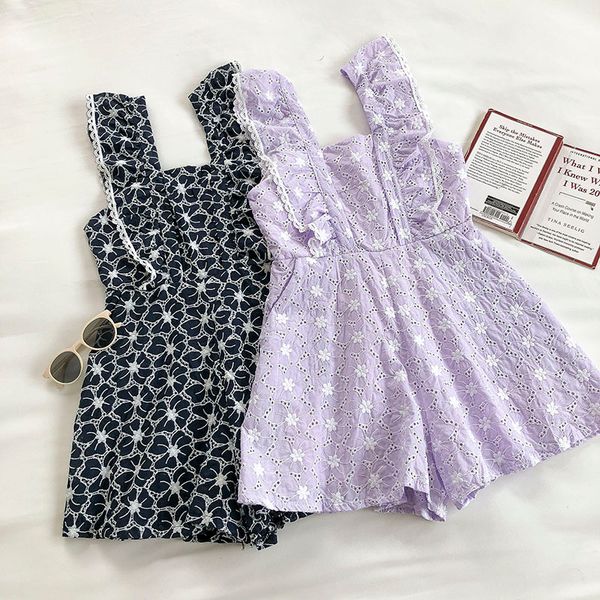 women's jumpsuits & rompers summer women jk playsuits short sleeve square neck lovely lace hollow out jumpsuit young girl romper s, Black;white
women's jumpsuits & rompers summer women jk playsuits short sleeve square neck lovely lace hollow out jumpsuit young girl romper s, Black;white
