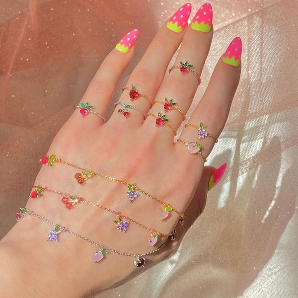 kimter 18k gold plated colorful fruit zircon bracelets anklets fruits charms bangle for women girls fashion jewelry a16z, Golden;silver
kimter 18k gold plated colorful fruit zircon bracelets anklets fruits charms bangle for women girls fashion jewelry a16z, Golden;silver