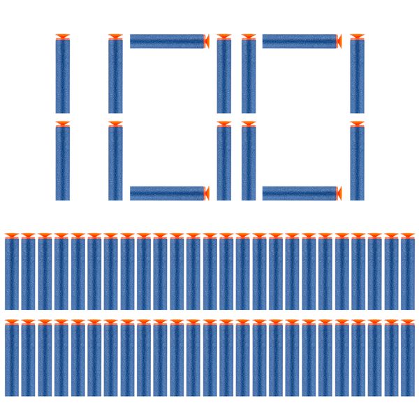 100PCS Darts For Nerf Universal Suction Soft Head 7.2cm Refill Darts Toy Gun Bullets for Nerf Series Blasters Xmas Kid Gift
100PCS Darts For Nerf Universal Suction Soft Head 7.2cm Refill Darts Toy Gun Bullets for Nerf Series Blasters Xmas Kid Gift