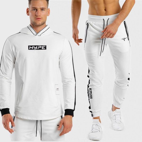 tracksuits plus size men tracksuit sport kit stripe hoodies & joggers fitness pants workout gym sports clothes mens sportswear running sets, Gray
tracksuits plus size men tracksuit sport kit stripe hoodies & joggers fitness pants workout gym sports clothes mens sportswear running sets, Gray