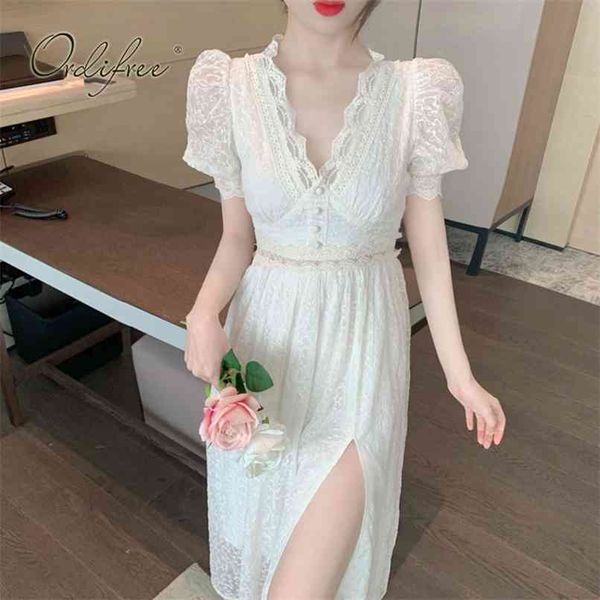 summer women midi party dress short sleeve elegant lady white lace embroidery slit tunic beach vocation 210513, Black;gray
summer women midi party dress short sleeve elegant lady white lace embroidery slit tunic beach vocation 210513, Black;gray
