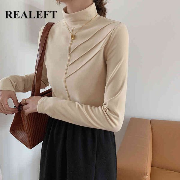 minimalist velvet women's t-shirt autumn winter solid bottoming wild fashionable long sleeve turtleneck 210428, White
minimalist velvet women's t-shirt autumn winter solid bottoming wild fashionable long sleeve turtleneck 210428, White