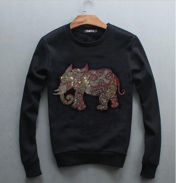 men's hoodies & sweatshirts yong men's hooded sweatshirt, cotton, male, diamond-studded, straight-up style. 2e60, Black
men's hoodies & sweatshirts yong men's hooded sweatshirt, cotton, male, diamond-studded, straight-up style. 2e60, Black