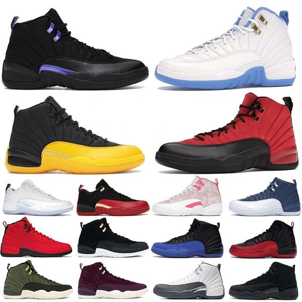 2021 university blue 12 12s mens basketball shoes reverse flu game black dark concord gold indigo easter artric punch men women sneakers
2021 university blue 12 12s mens basketball shoes reverse flu game black dark concord gold indigo easter artric punch men women sneakers