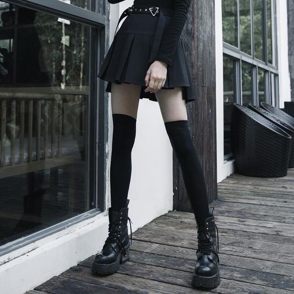 skirts women's punk young fasion girl mini skirt simplest short front and long back asymmetrical pleated with waistband rave, Black
skirts women's punk young fasion girl mini skirt simplest short front and long back asymmetrical pleated with waistband rave, Black