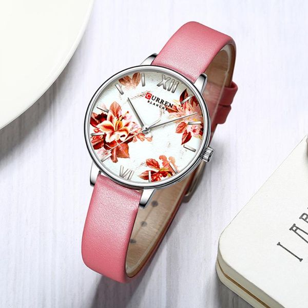 wristwatches curren pink watch women watches ultra-thin ladies creative steel women's bracelet leather female girl clock montre femme, Slivery;brown
wristwatches curren pink watch women watches ultra-thin ladies creative steel women's bracelet leather female girl clock montre femme, Slivery;brown