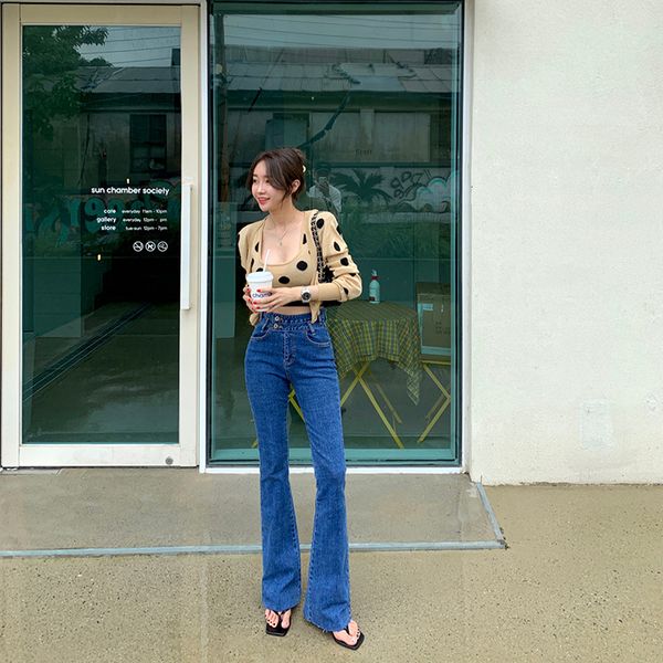 jeans mozuleva autumn skinny washed woman total length denim pants for korean women, Blue
jeans mozuleva autumn skinny washed woman total length denim pants for korean women, Blue