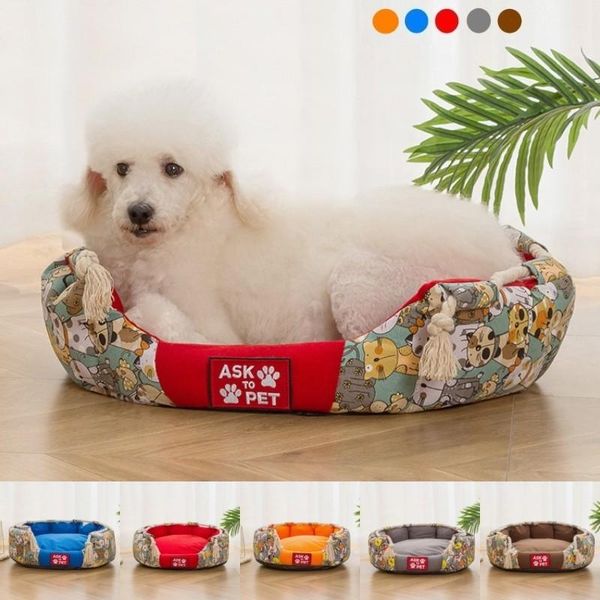kennels & pens winter pet bed round plush cat sofa dog house puppy pillow portable warm soft comfortable kennel donut shape small nest
kennels & pens winter pet bed round plush cat sofa dog house puppy pillow portable warm soft comfortable kennel donut shape small nest