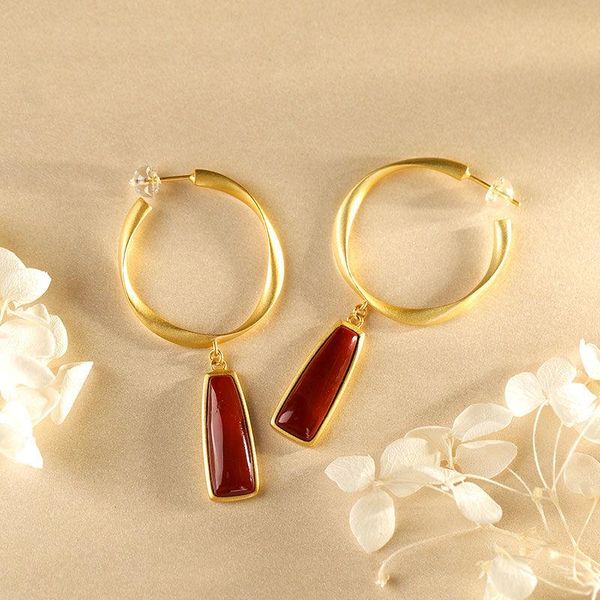 dangle & chandelier silver inlaid natural south red earrings chinese style retro unique ancient gold craft light luxury women's brand j
dangle & chandelier silver inlaid natural south red earrings chinese style retro unique ancient gold craft light luxury women's brand j