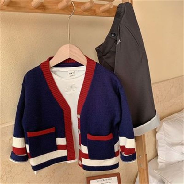 childrens sweater 2022 autumn new products boys and girls wool cardigan baby simple fashion sweater, Blue
childrens sweater 2022 autumn new products boys and girls wool cardigan baby simple fashion sweater, Blue