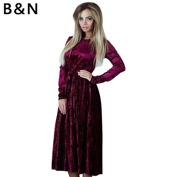 casual dresses pleuche solid midi pattern pleated dress 2021 autumn winter women clothes, Black;gray
casual dresses pleuche solid midi pattern pleated dress 2021 autumn winter women clothes, Black;gray