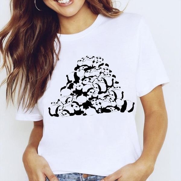 graphic panda funny girl womens cartoon 90s spring animal clothes clothing tees print female t shirt, White
graphic panda funny girl womens cartoon 90s spring animal clothes clothing tees print female t shirt, White