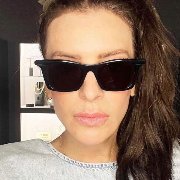 designer sunglasses clear ocean lens trendy glasses retro shades rectangle uv400 metal small frame fashion womens double beam eyewear, White;black
designer sunglasses clear ocean lens trendy glasses retro shades rectangle uv400 metal small frame fashion womens double beam eyewear, White;black
