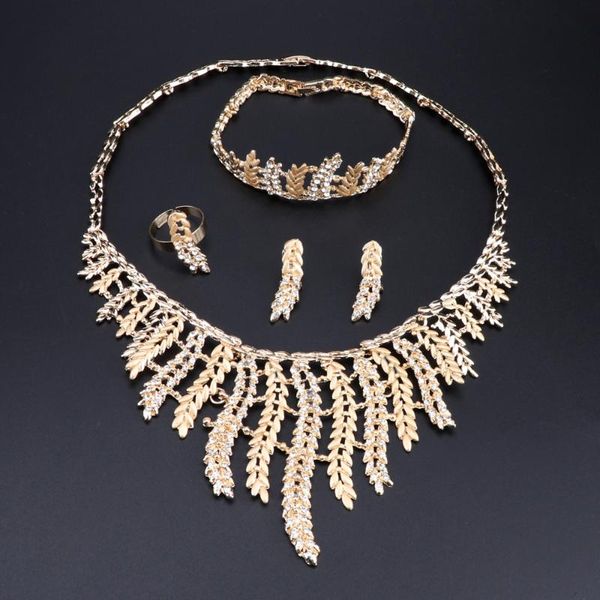 earrings & necklace oeoeos dubai jewelry sets for ladies african beads set gold color wedding women leaves bracelet ring, Silver
earrings & necklace oeoeos dubai jewelry sets for ladies african beads set gold color wedding women leaves bracelet ring, Silver