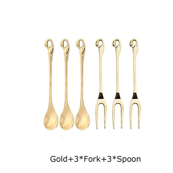 flatware sets 6pcs swan fruit base holder forks set stainless steel salad dessert coffee spoon cake tableware drop
flatware sets 6pcs swan fruit base holder forks set stainless steel salad dessert coffee spoon cake tableware drop