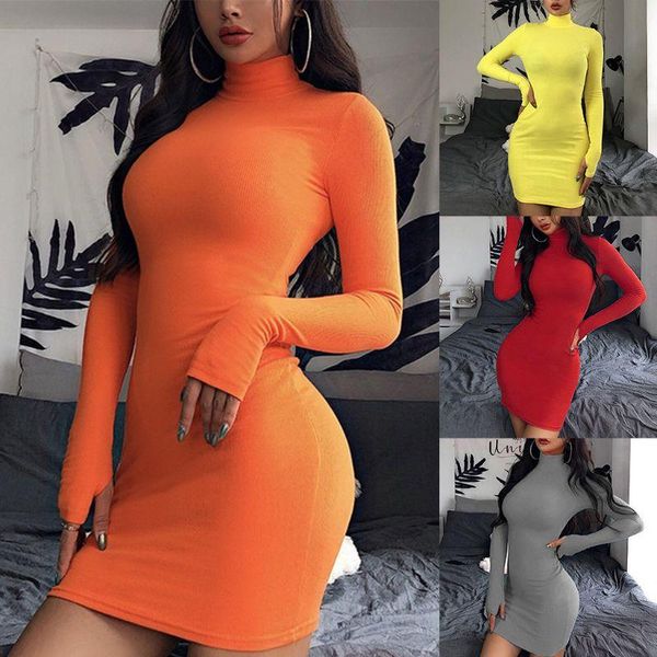 women turtleneck long sleeve ribbed knit bodycon mini dress with thumb hole casual dresses, Black;gray
women turtleneck long sleeve ribbed knit bodycon mini dress with thumb hole casual dresses, Black;gray