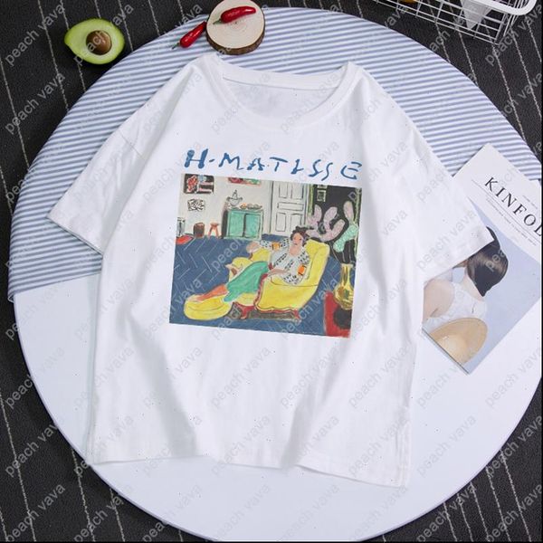harajuku matisse women t shirts painting ins vintage aesthetics o neck chic tees cartoon print shirt casual fun loose lady, White
harajuku matisse women t shirts painting ins vintage aesthetics o neck chic tees cartoon print shirt casual fun loose lady, White