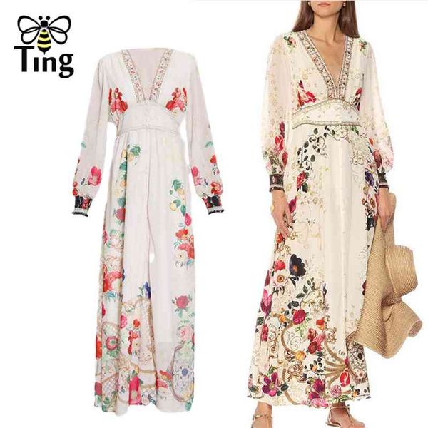 bohemian floral haut maxi long dress v neck high waist street boho longa vestidos holiday beach elbise 210513, Black;gray
bohemian floral haut maxi long dress v neck high waist street boho longa vestidos holiday beach elbise 210513, Black;gray