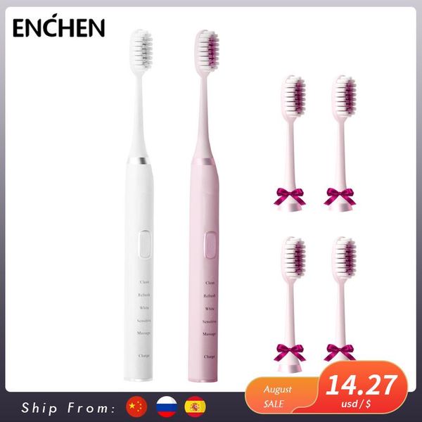 smart electric toothbrush fat sonic rechargeable automatic tooth brush with 5 heads ipx7 waterproof couples household kids
smart electric toothbrush fat sonic rechargeable automatic tooth brush with 5 heads ipx7 waterproof couples household kids