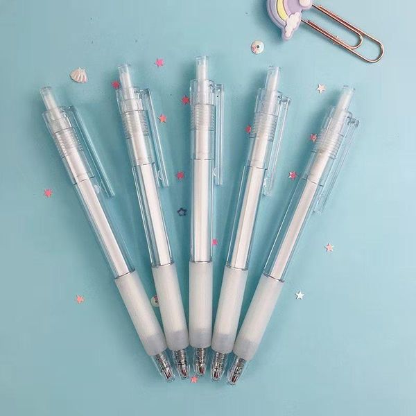wu yinfeng press gel pen simple and fresh literature notes black signed exam cute stationary school supplies pens
wu yinfeng press gel pen simple and fresh literature notes black signed exam cute stationary school supplies pens