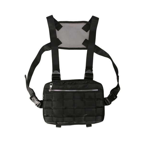chest rig bags men adjustable tactical pocket streetwear functional breast bag women cross shoulder bag
chest rig bags men adjustable tactical pocket streetwear functional breast bag women cross shoulder bag