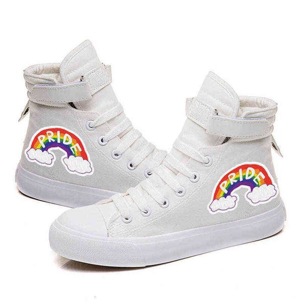 lgbt raiow letter printed high canvas shoes women's casual couple velcro, Black;white
lgbt raiow letter printed high canvas shoes women's casual couple velcro, Black;white