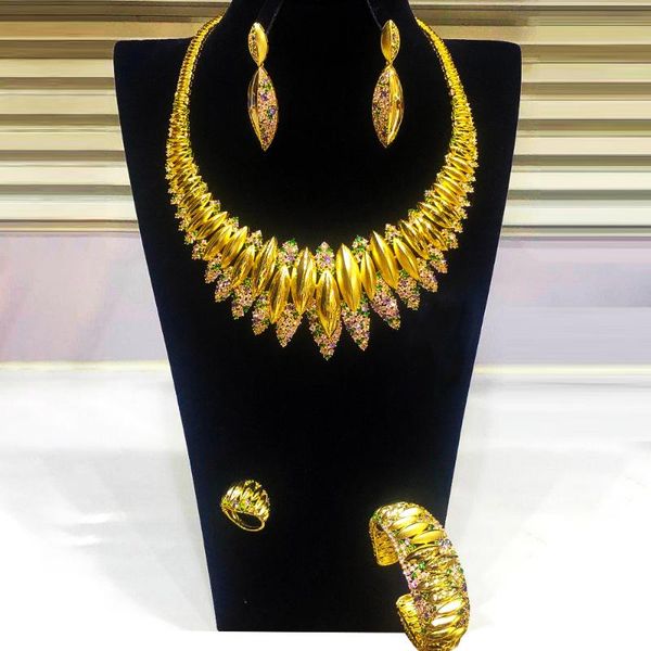 earrings & necklace godki 4pcs luxury african jewelry set for women wedding party dubai bridal sets 2021 earring bracelet ring, Silver
earrings & necklace godki 4pcs luxury african jewelry set for women wedding party dubai bridal sets 2021 earring bracelet ring, Silver