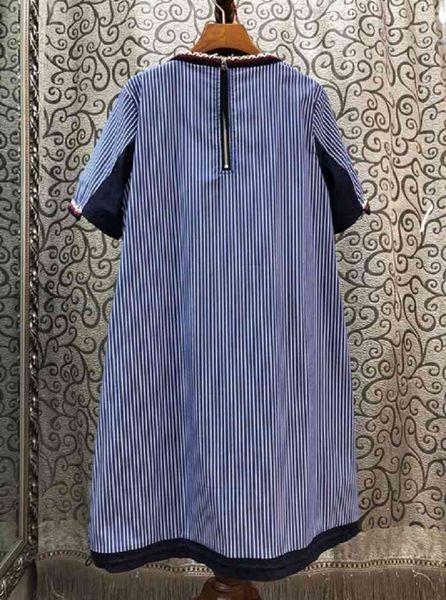 dress striped summer fashion women hollow out embroidery color block patchwork short sleeve straight casual cotton dress xl, Black;gray
dress striped summer fashion women hollow out embroidery color block patchwork short sleeve straight casual cotton dress xl, Black;gray