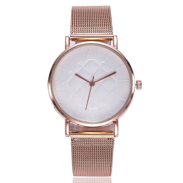 wristwatches drop women rose gold mesh belt grid shape watch casual ladies quartz relogio feminino, Slivery;brown
wristwatches drop women rose gold mesh belt grid shape watch casual ladies quartz relogio feminino, Slivery;brown