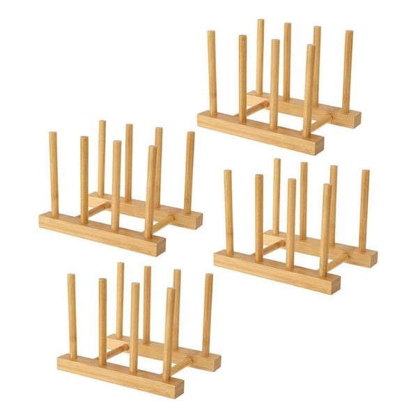 bamboo dish rack 3 slots cutting board plate stand pot lid holder for record storage and more kitchen & organization
bamboo dish rack 3 slots cutting board plate stand pot lid holder for record storage and more kitchen & organization