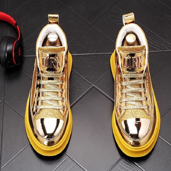 2022 new men's high-sneakers casual flats lace-up shoes loafers male prom hip-hop skateboard zapatos hombre da13, Black
2022 new men's high-sneakers casual flats lace-up shoes loafers male prom hip-hop skateboard zapatos hombre da13, Black