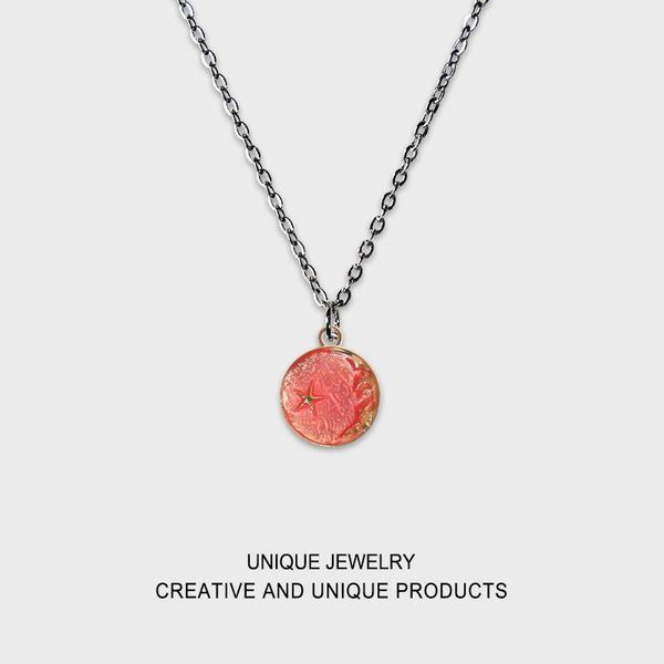 pendant necklaces pink star moon necklace japanese and korean red same romantic series dreamy simple lovely versatile jewelry, Silver
pendant necklaces pink star moon necklace japanese and korean red same romantic series dreamy simple lovely versatile jewelry, Silver