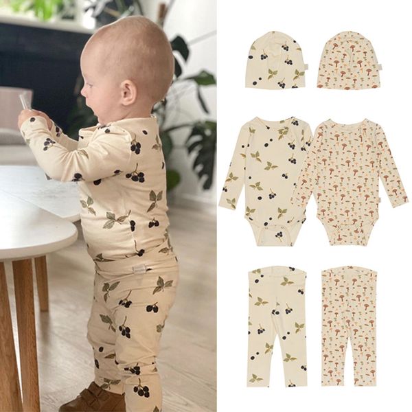 newborn baby boy girl clothes mushroom print romper long sleeve + pants and hat comfort cotton outfit set, Blue
newborn baby boy girl clothes mushroom print romper long sleeve + pants and hat comfort cotton outfit set, Blue