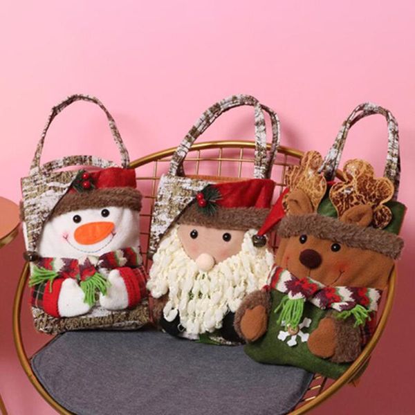 christmas decorations bag bark tote cute santa claus snowman deer candy gift decoration home year high quality
christmas decorations bag bark tote cute santa claus snowman deer candy gift decoration home year high quality