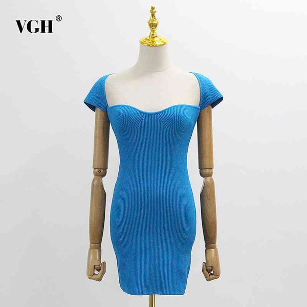 vgh blue slim summer dress women square collar short sleeve high waist tunic knitting bodycon mini dresses for female tide 210421, Black;gray
vgh blue slim summer dress women square collar short sleeve high waist tunic knitting bodycon mini dresses for female tide 210421, Black;gray