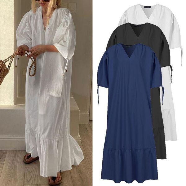casual dresses female drawstring short sleeves dress summer ruffle robe femme fashion solid v-neck pocket vestidos oversized 5xl, Black;gray
casual dresses female drawstring short sleeves dress summer ruffle robe femme fashion solid v-neck pocket vestidos oversized 5xl, Black;gray