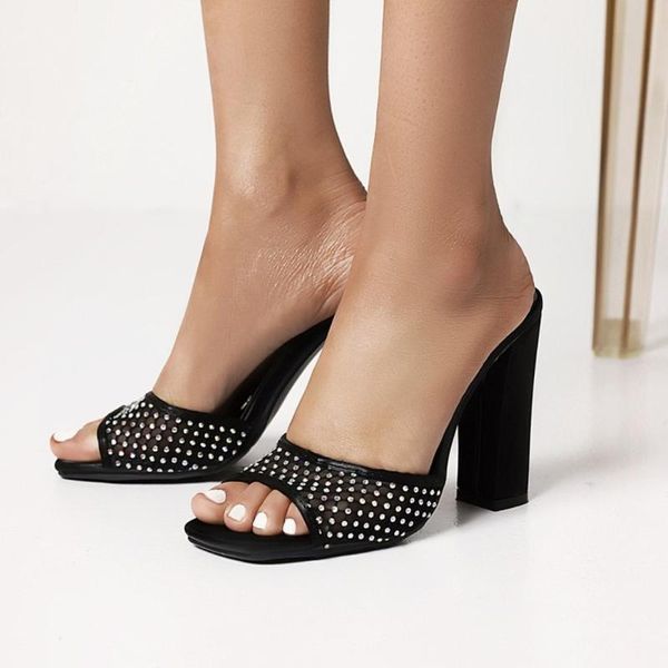 womens lace hollow mesh rhinestones crystal peep toe block high heel slipper slingbacks shoes sandals summer plus size 2021 slippers, Black
womens lace hollow mesh rhinestones crystal peep toe block high heel slipper slingbacks shoes sandals summer plus size 2021 slippers, Black
