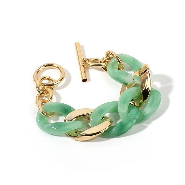 charm bracelets punk acrylic thick chain men women candy color resin statement bracelet homme wristband jewelry, Golden;silver
charm bracelets punk acrylic thick chain men women candy color resin statement bracelet homme wristband jewelry, Golden;silver
