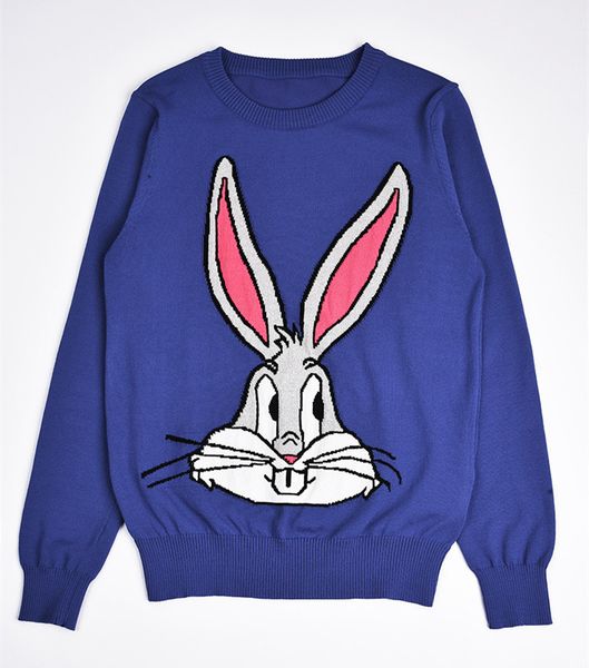 women's sweaters knitted fancy autumn rabbit embroidered long-sleeve mesh d390, White;black
women's sweaters knitted fancy autumn rabbit embroidered long-sleeve mesh d390, White;black